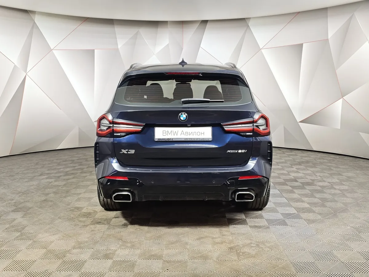 BMW X3 xDrive20i AT (184 л.с.) Черный в АВИЛОН. Слайд №4