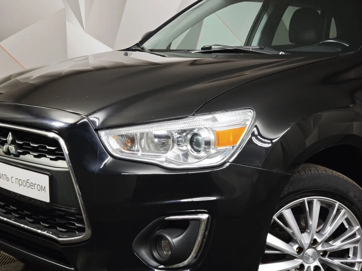 Mitsubishi ASX 2.0 CVT 4WD (150 л.с.) Черный в АВИЛОН. Слайд №10
