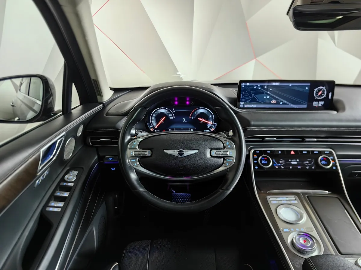 Genesis GV80 3.0D VGT 8AT 4WD (249 л.с.) Luxury + Advanced Smart Sense Черный в АВИЛОН. Слайд №20