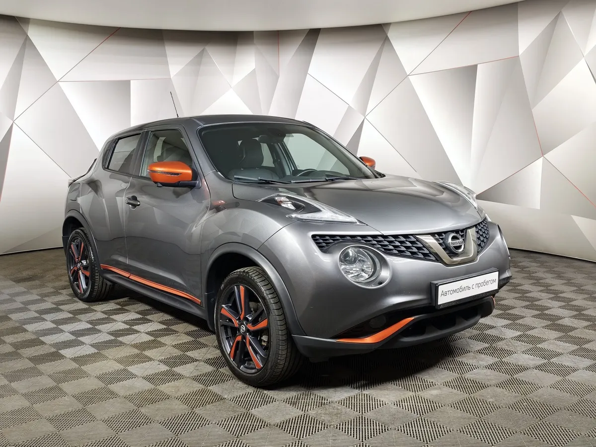 Nissan Juke 1.6 CVT (117 л.с.) Серый в АВИЛОН. Слайд №3