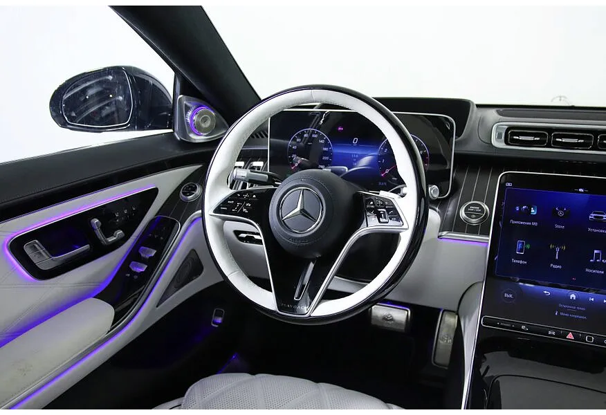 Mercedes-Benz S-Класс Maybach S 580 9G-Tronic 4Matic (503 л.с.) Night Series Черный в АВИЛОН. Слайд №9