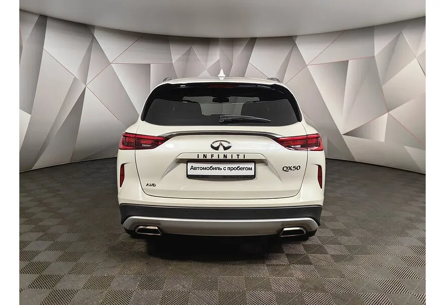 Infiniti QX50 2.0 VC-T CVT AWD (249 л.с.) Essential Белый в АВИЛОН. Слайд №8