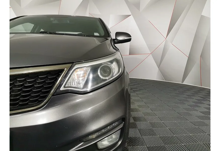 Kia Rio 1.6 AT (123 л.с.) Серый в АВИЛОН. Слайд №10