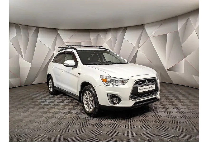 Mitsubishi ASX 1.8 CVT 2WD (140 л.с.) Белый в АВИЛОН. Слайд №3