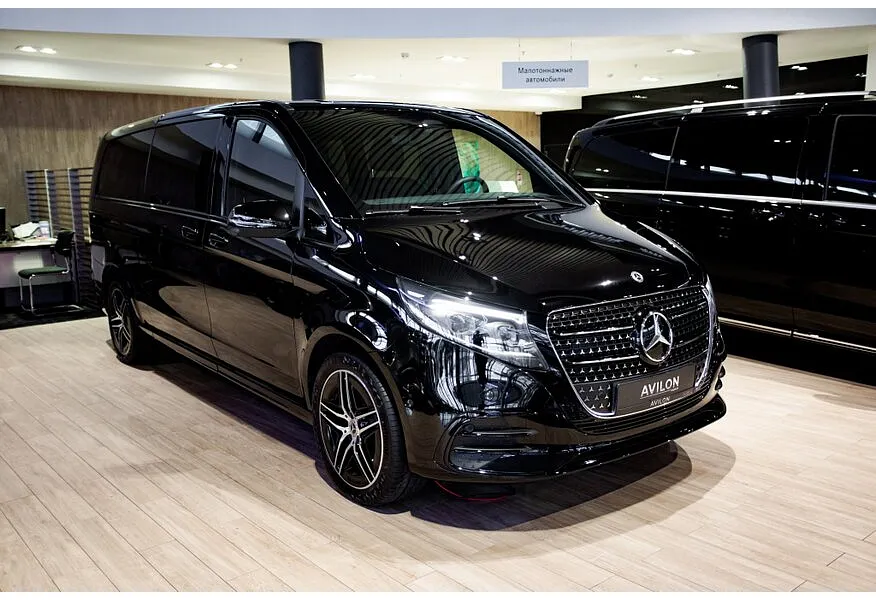 АВИЛОН - Mercedes-Benz V-Класс V 300 d L3 4MATIC 9G-TRONIC (237 л.с.) Exclusive Черный - slide 1
