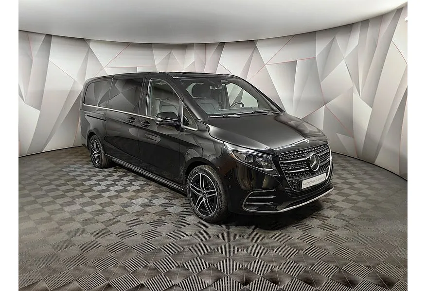 Mercedes-Benz V-Класс V 300 L3 4Motion 9G-Tronic (239 л.с.) Черный в АВИЛОН. Слайд №3