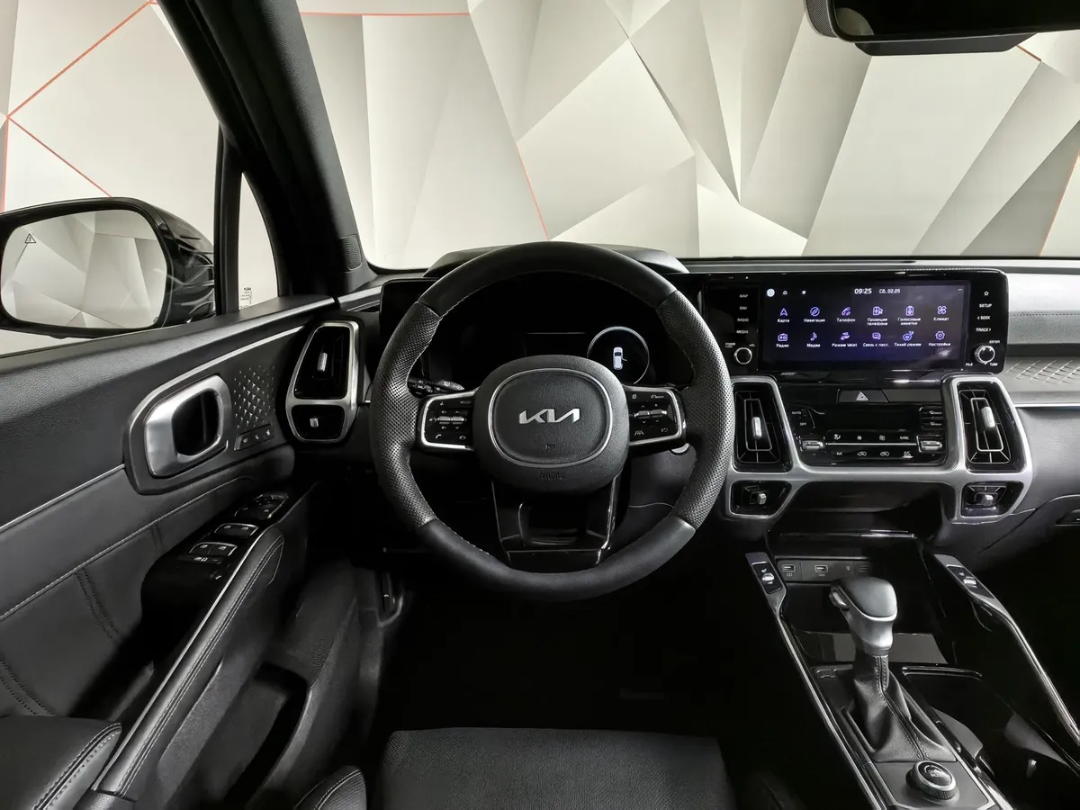 Kia Sorento 2.5 MPI 4WD AT (180 л.с.) Comfort Черный в АВИЛОН. Слайд №20