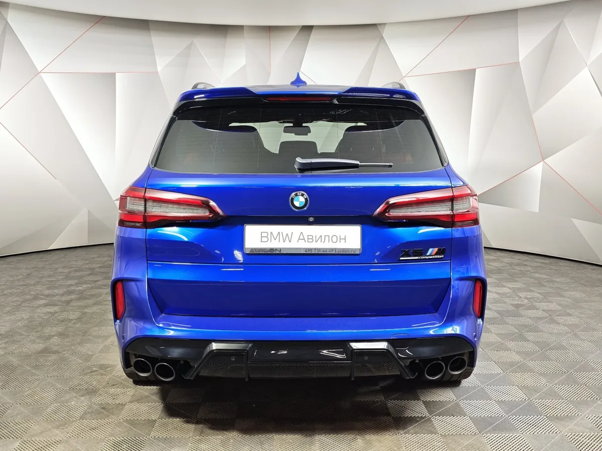 BMW X5 M 4.4 xDrive (625 л.с.) M Special Синий в АВИЛОН. Слайд №4