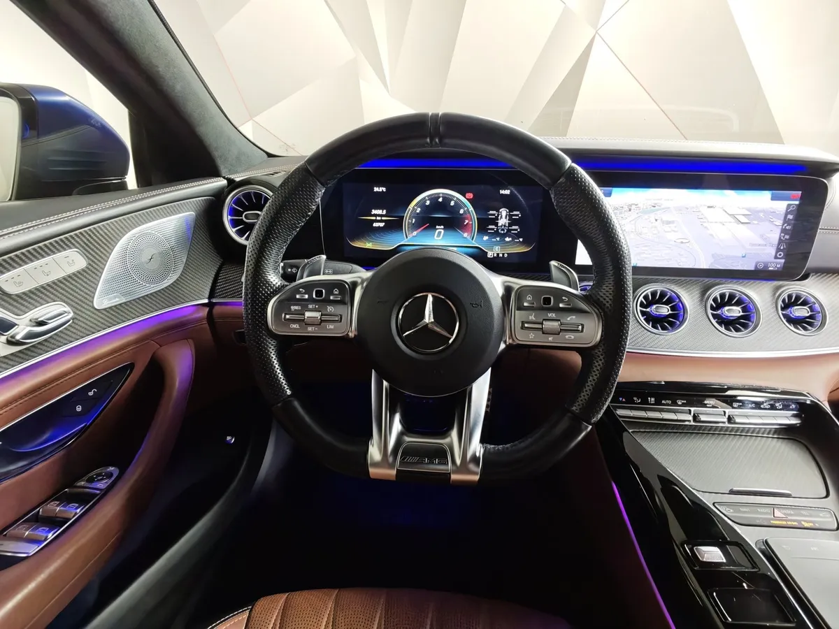 Mercedes-Benz AMG GT 53 4MATIC SPEEDSHIFT TCT 9G Особая серия Синий в АВИЛОН. Слайд №20