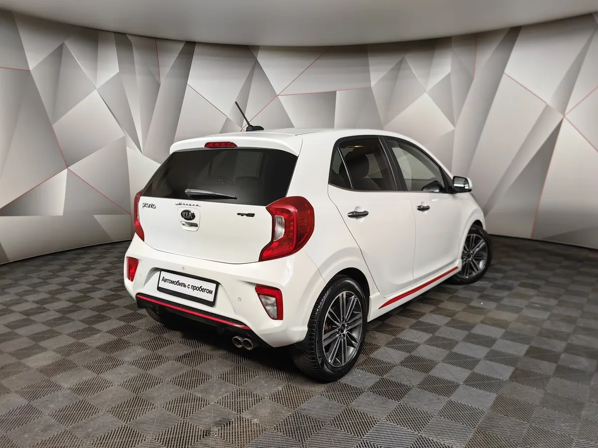 Kia Picanto 1.2 AT (84 л.с.) Classic Белый в АВИЛОН. Слайд №2
