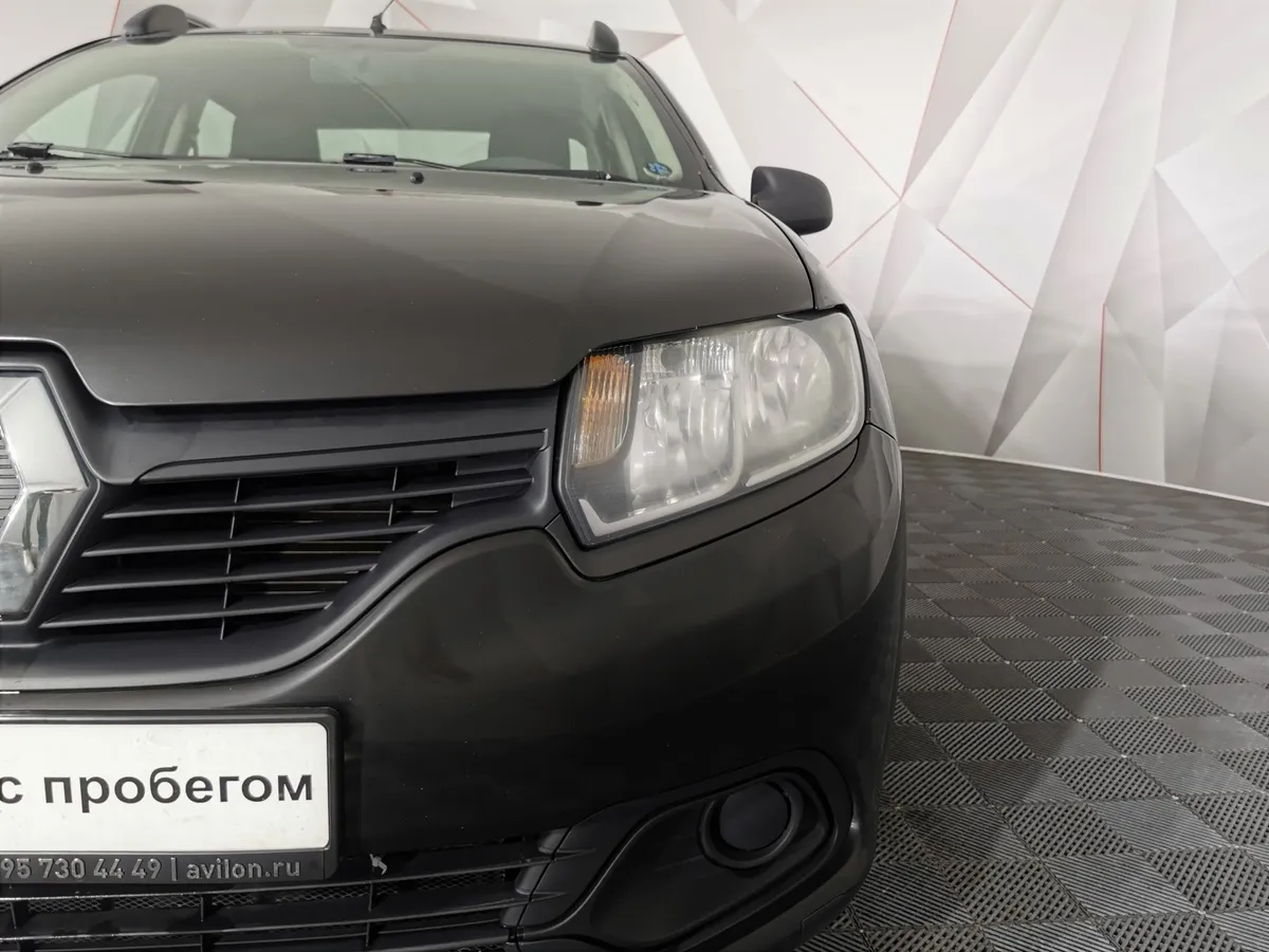 Renault Logan 1.6 MT (82 л.с.) Черный в АВИЛОН. Слайд №10