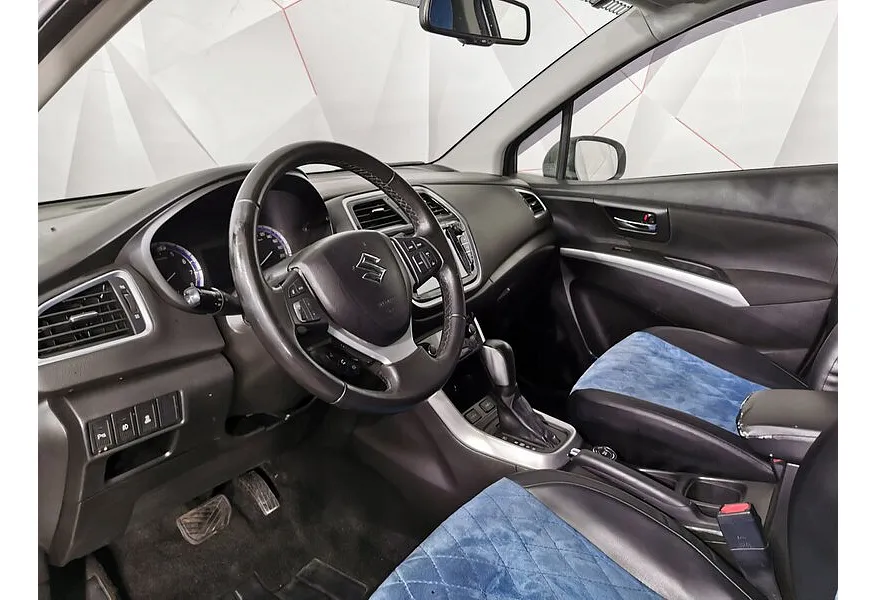 Suzuki SX4 1.4 Turbo AT 4WD (140 л.с.) GLX Серебристый в АВИЛОН. Слайд №19