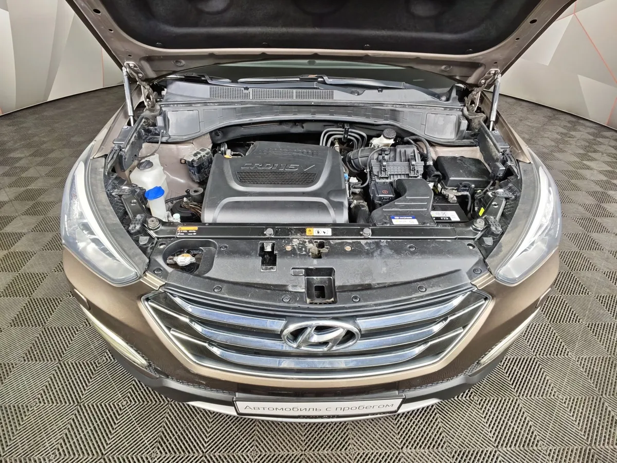 Hyundai Santa Fe 2.2 CRDi AT 4WD (197 л.с.) Коричневый в АВИЛОН. Слайд №11
