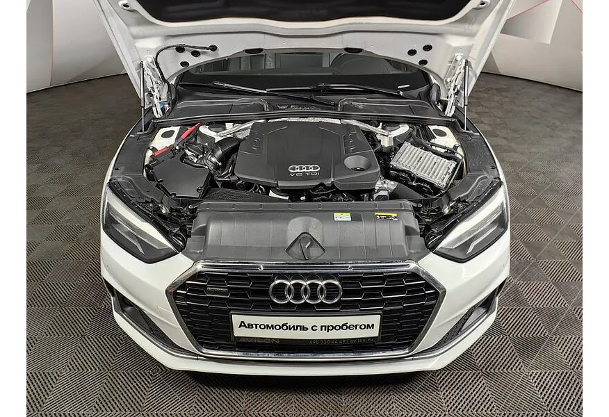 Audi A5 3.0 TDI S tronic quattro (231 л.с.) Sport Белый в АВИЛОН. Слайд №11