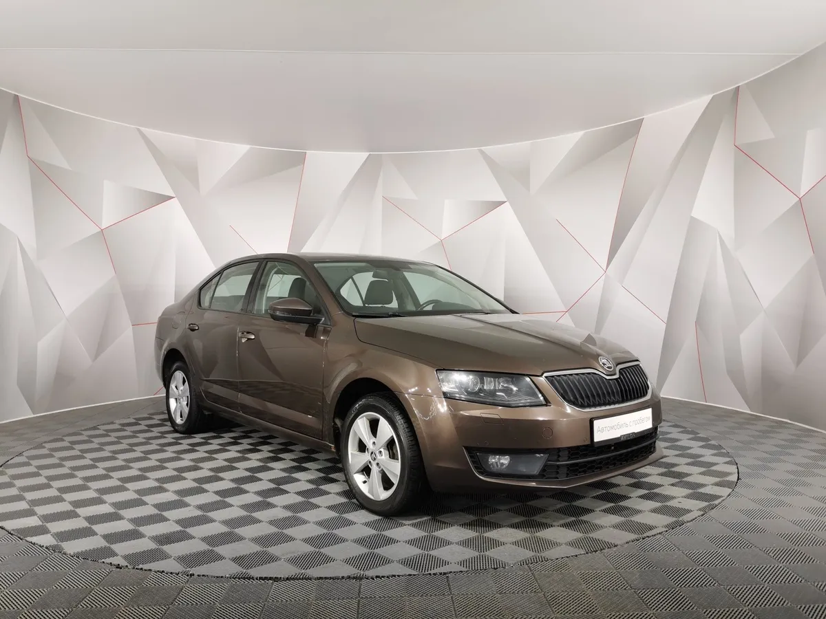 Skoda Octavia 1.6 AT (110 л.с.) Коричневый в АВИЛОН. Слайд №3