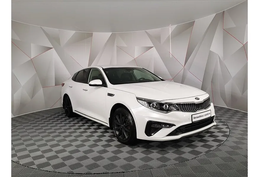 Kia Optima 2.4 GDI AT (188 л.с.) Luxe Белый в АВИЛОН. Слайд №2
