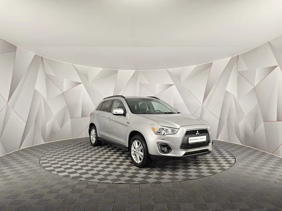 Mitsubishi ASX 2.0 CVT 4WD (150 л.с.) Серебристый в АВИЛОН. Слайд №3