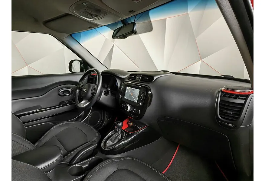 Kia Soul 2.0 MPI AT (150 л.с.) Classic Красный в АВИЛОН. Слайд №13