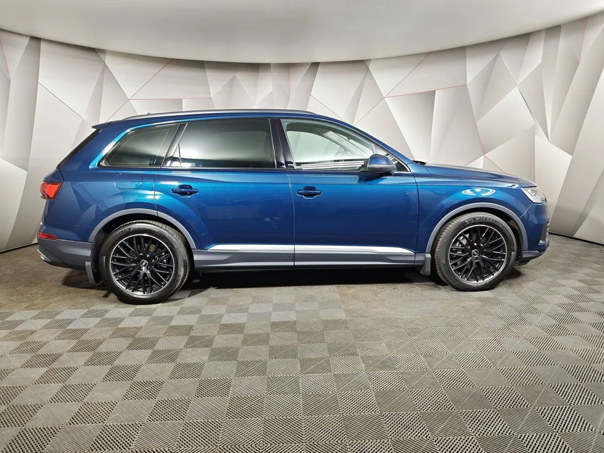 Audi Q7 3.0 TDI Tiptronic quattro (249 л.с.) Sport Синий в АВИЛОН. Слайд №6