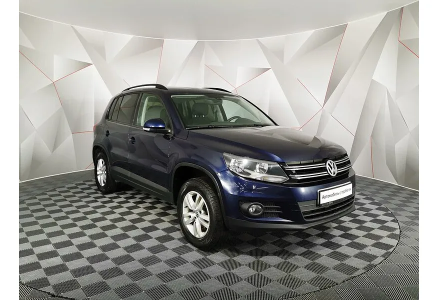 Volkswagen Tiguan 1.4 TSI BlueMotion MT (122 л.с.) Trend & Fun Синий в АВИЛОН. Слайд №3