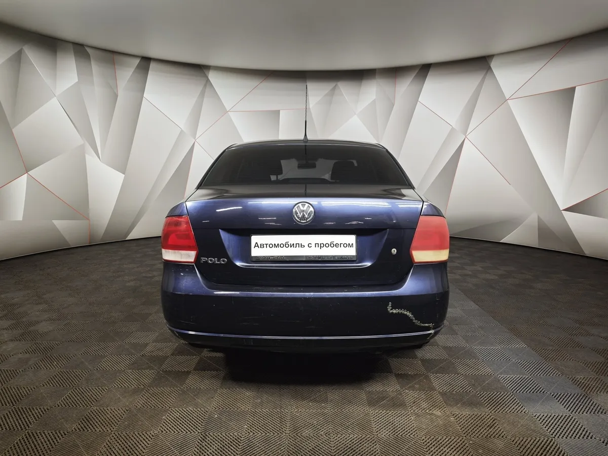 Volkswagen Polo 1.6 Tiptronic (105 л.с.) Comfortline Синий в АВИЛОН. Слайд №8
