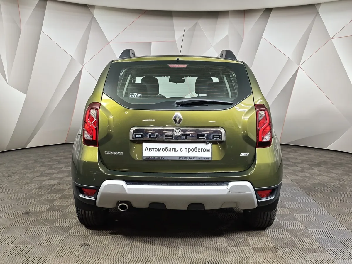 Renault Duster 2.0 MT 4x4 (143 л.с.) Зеленый в АВИЛОН. Слайд №8