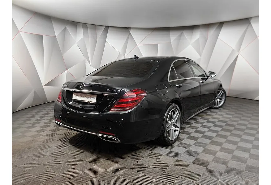 Mercedes-Benz S-Класс S 350 d 9G-Tronic 4Matic длинная база (249 л.с.) Черный в АВИЛОН. Слайд №2
