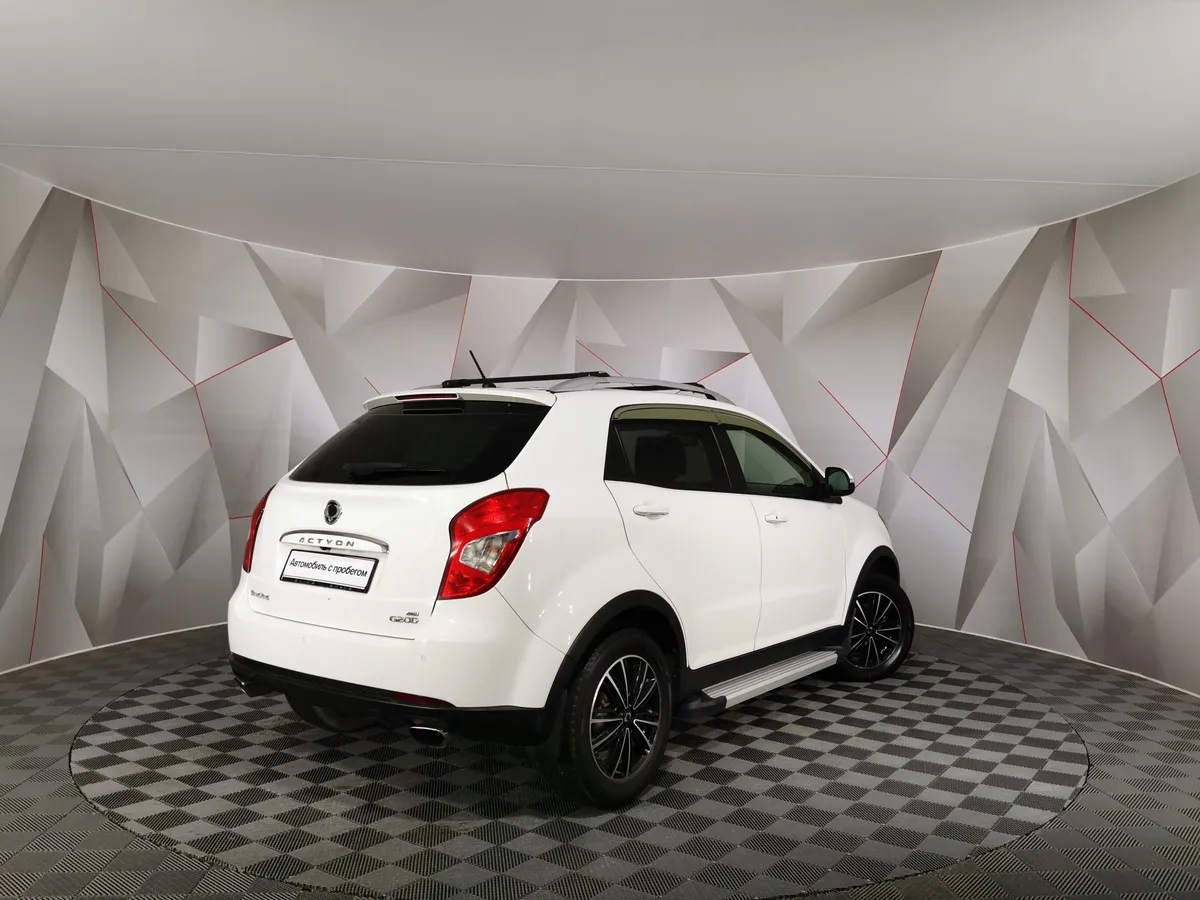 SsangYong Actyon 2.0 AT AWD (149 л.с.) Белый в АВИЛОН. Слайд №2