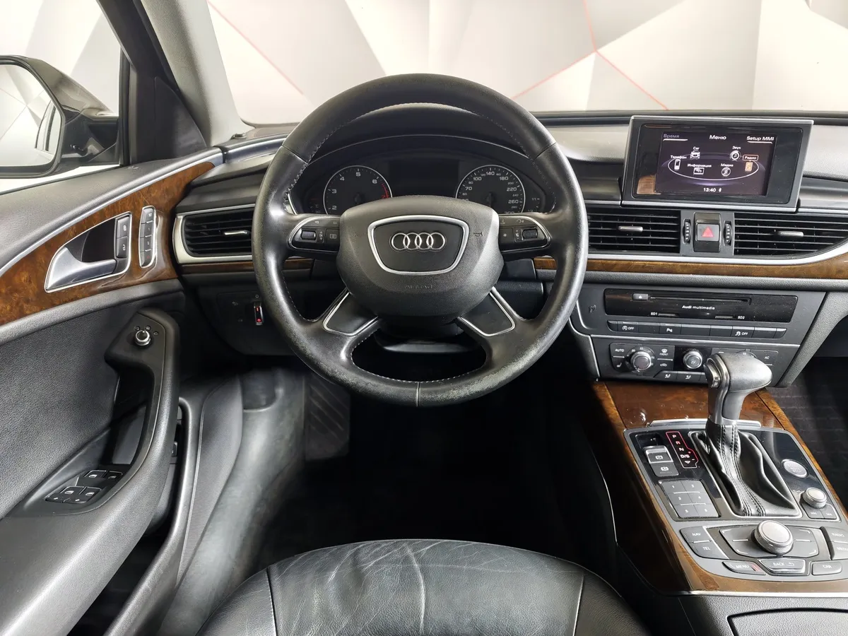 Audi A6 2.0 TFSI multitronic (180 л.с.) Черный в АВИЛОН. Слайд №19