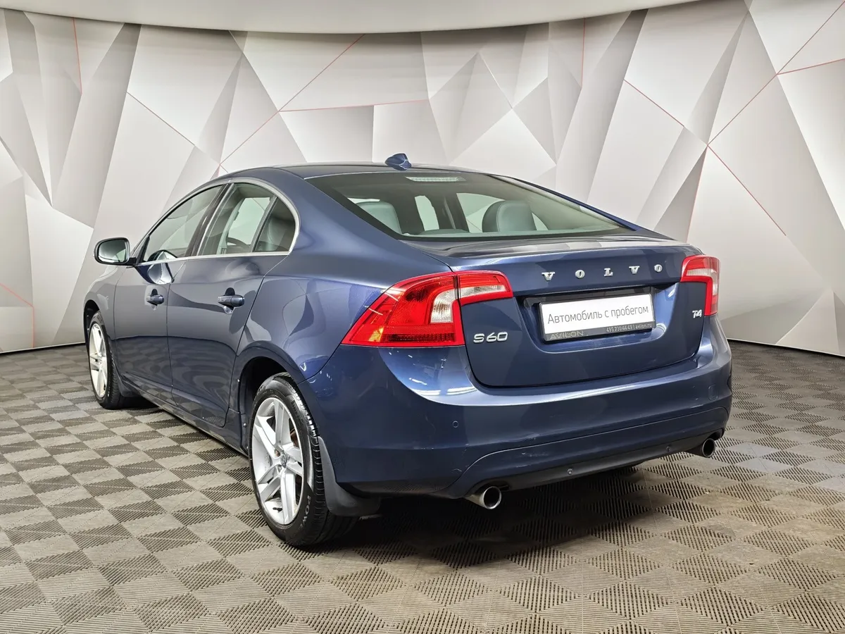 Volvo S60 2.0 T4 AT (180 л.с.) Summum Синий в АВИЛОН. Слайд №4