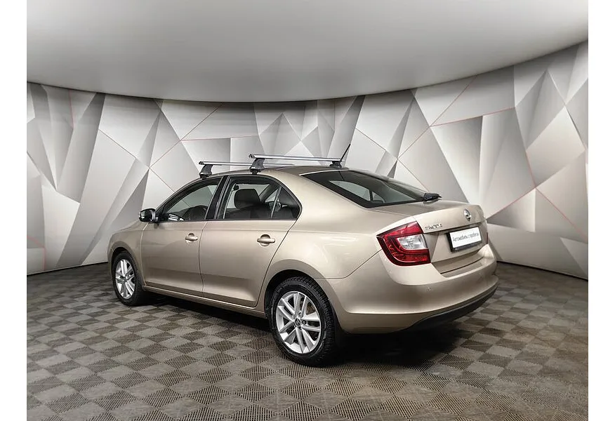 Skoda Rapid 1.6 MT (110 л.с.) Бежевый в АВИЛОН. Слайд №4