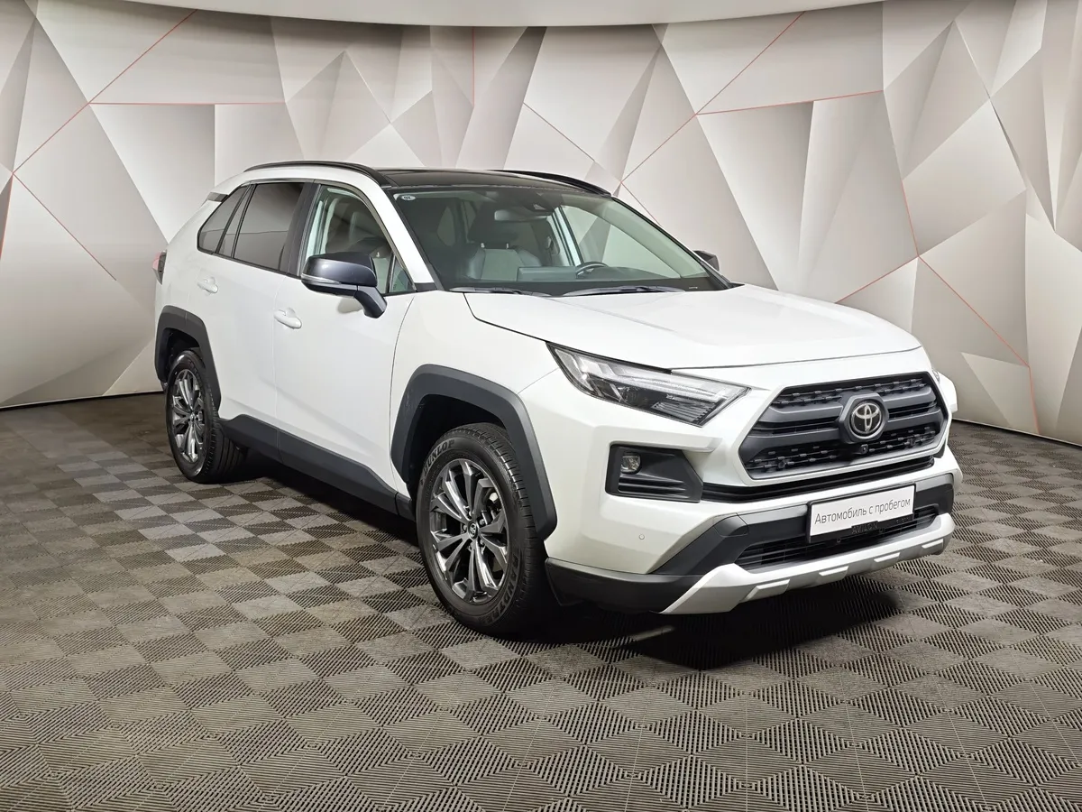 Toyota RAV4 2.0i CVT AWD (171 л.с.) Fashion Plus Белый в АВИЛОН. Слайд №3