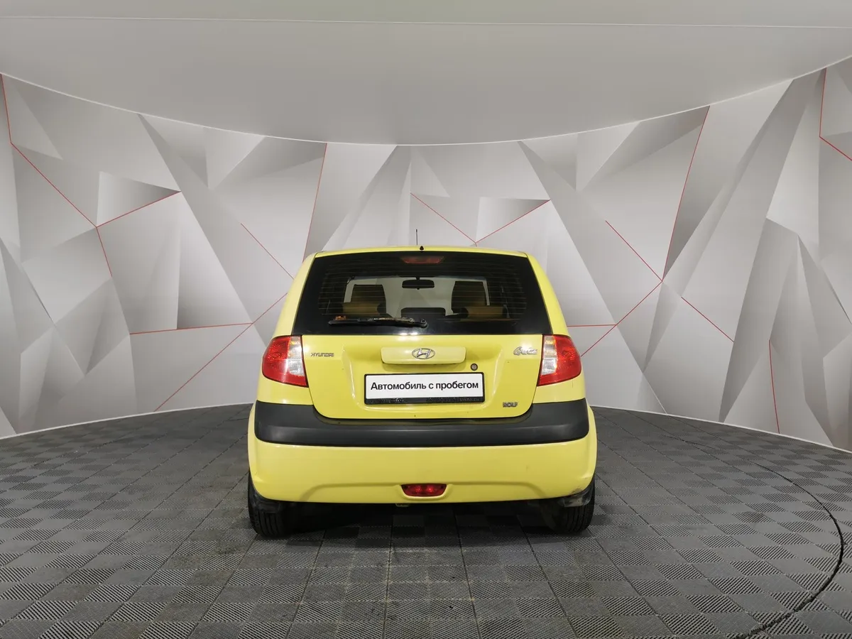 Hyundai Getz 1.4 MT (97 л.с.) Желтый в АВИЛОН. Слайд №8