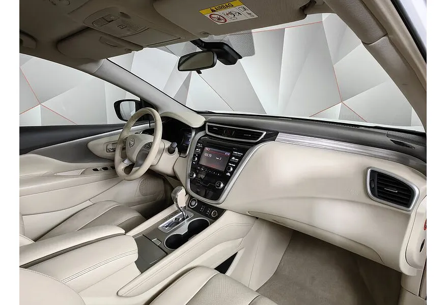 Nissan Murano 3.5 Xtronic (249 л.с.) Белый в АВИЛОН. Слайд №12