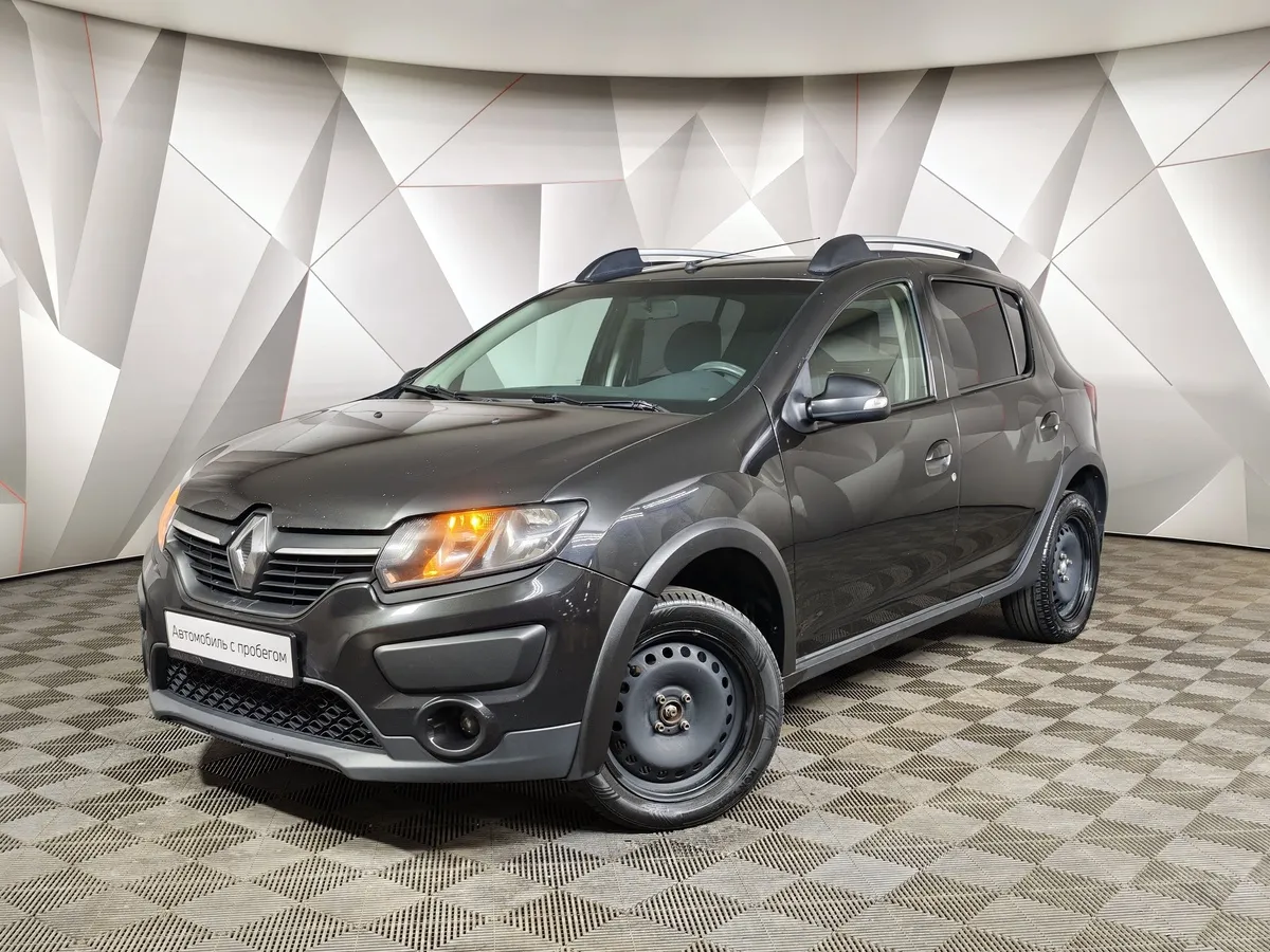 АВИЛОН - Renault Sandero 1.6 MT (82 л.с.) Stepway Life Черный - slide 10218105