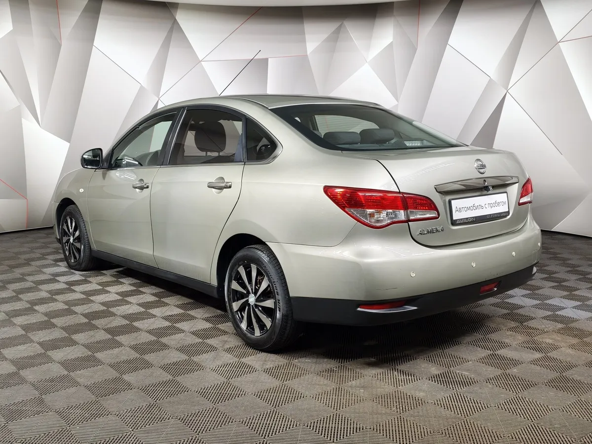 Nissan Almera 1.6 AT (102 л.с.) Comfort Бежевый в АВИЛОН. Слайд №4