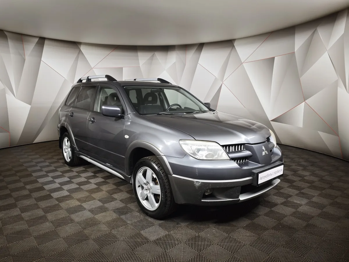 Mitsubishi Outlander 2.4 AT 4WD (160 л.с.) Серый в АВИЛОН. Слайд №3