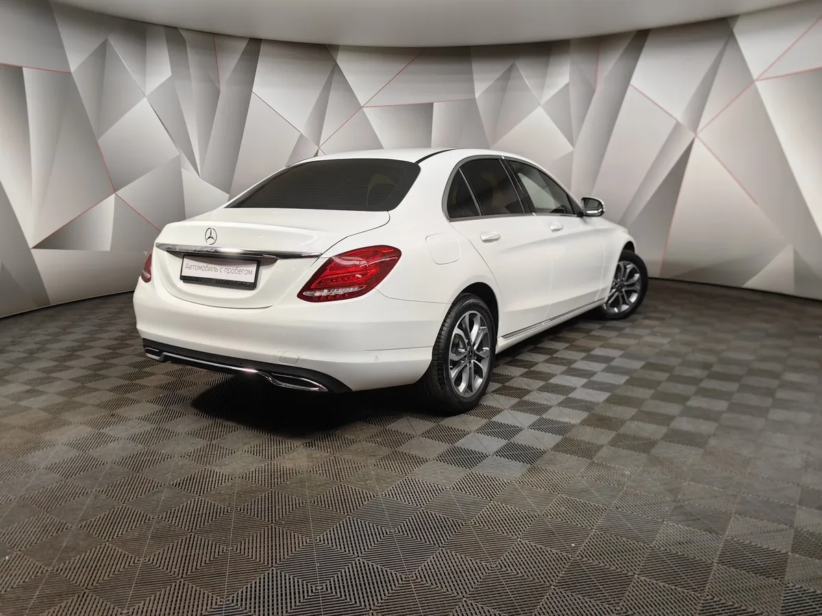 Mercedes-Benz C-Класс C 180 9G-TRONIC (150 л.с.) Premium Белый в АВИЛОН. Слайд №2