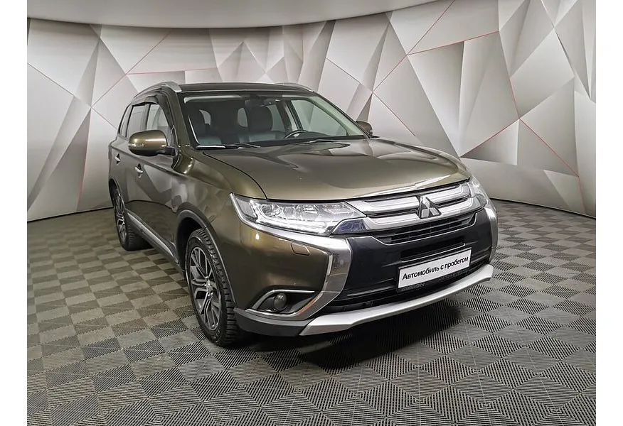 Mitsubishi Outlander 2.4 CVT 4WD (167 л.с.) Коричневый в АВИЛОН. Слайд №3