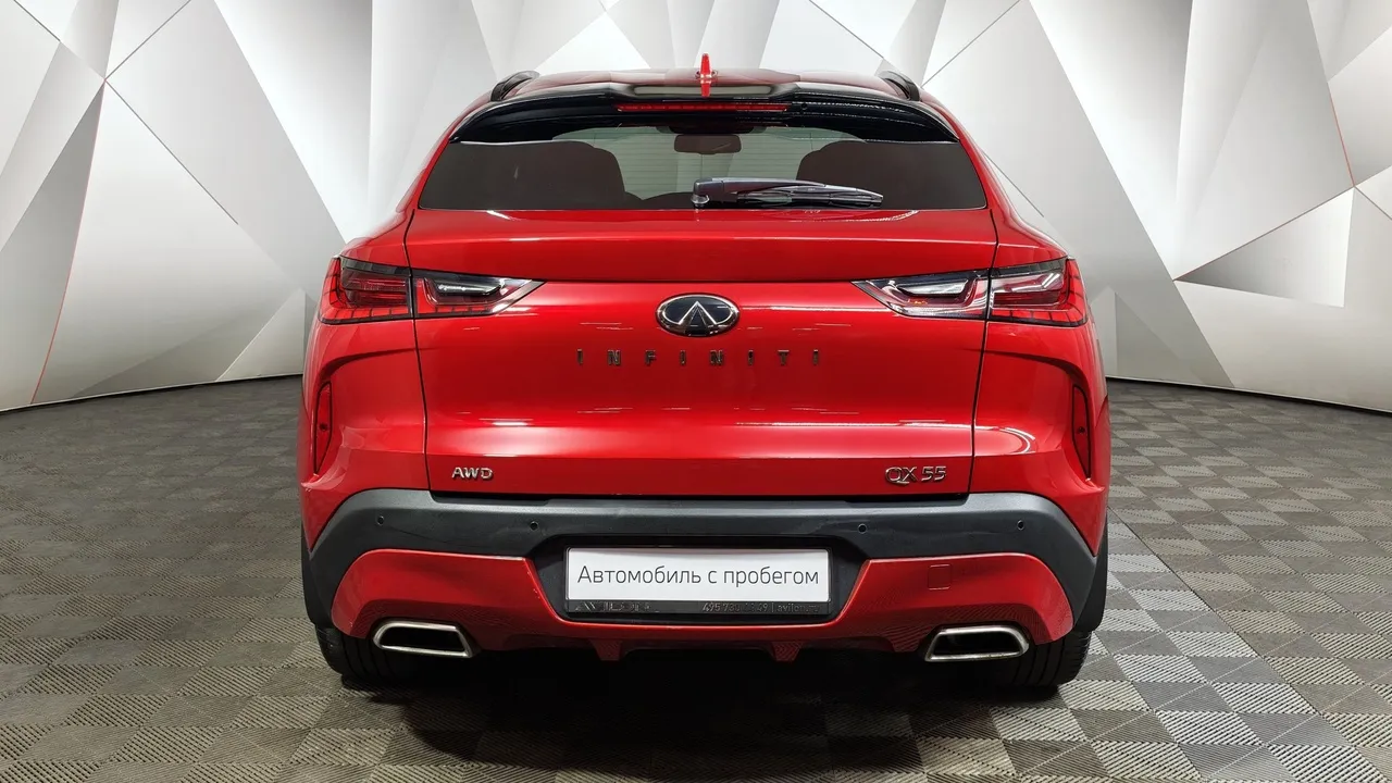 Infiniti QX55 2.0 CVT AWD (249 л.с.) Красный в АВИЛОН. Слайд №8