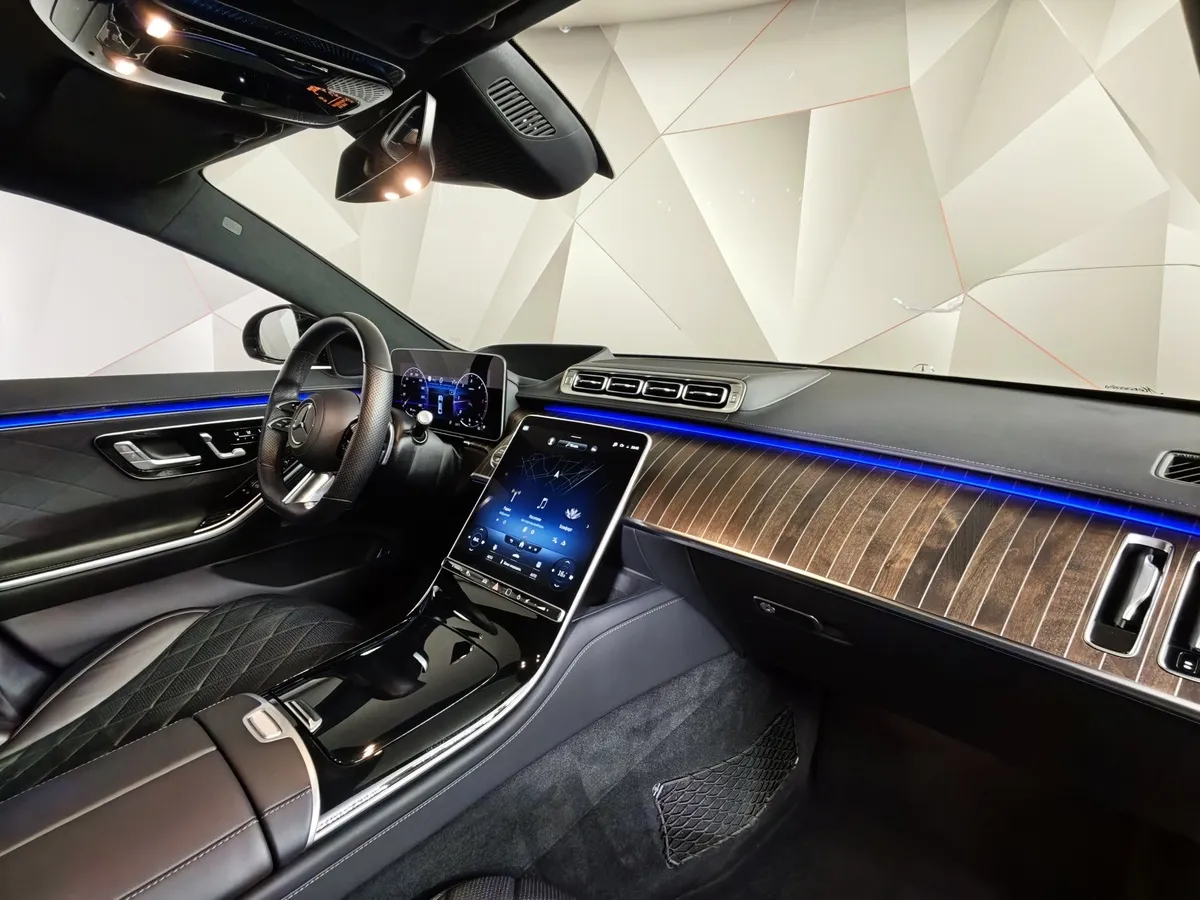 Mercedes-Benz S-Класс S 350 d 9G-Tronic 4Matic (313 л.с.) Черный в АВИЛОН. Слайд №12