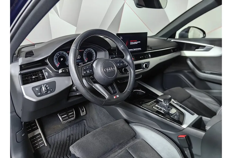 Audi A4 2.0 TFSI S tronic quattro (249 л.с.) Sport Синий в АВИЛОН. Слайд №19