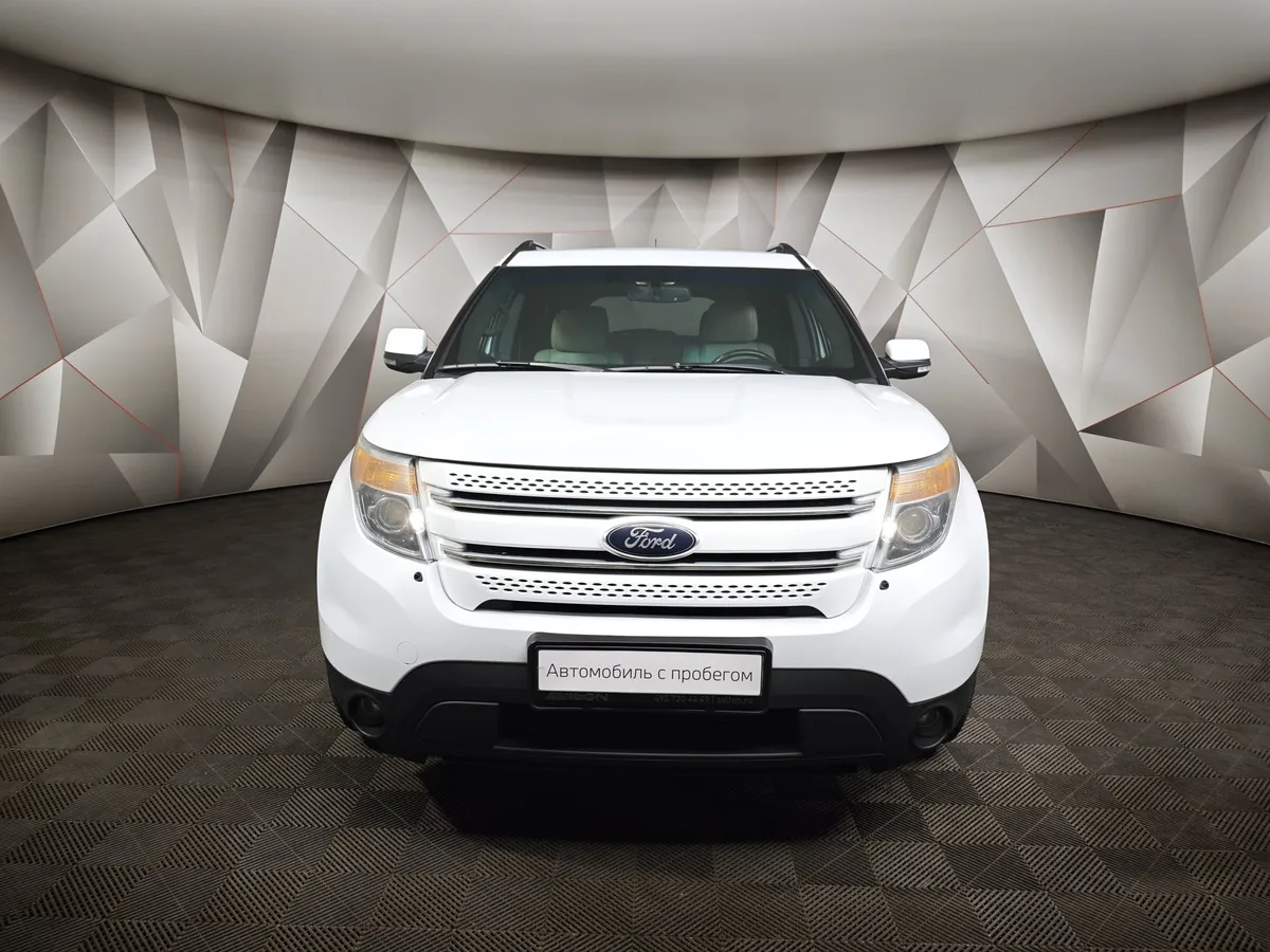 Ford Explorer 3.5 SelectShift 4WD (294 л.с.) Белый в АВИЛОН. Слайд №7