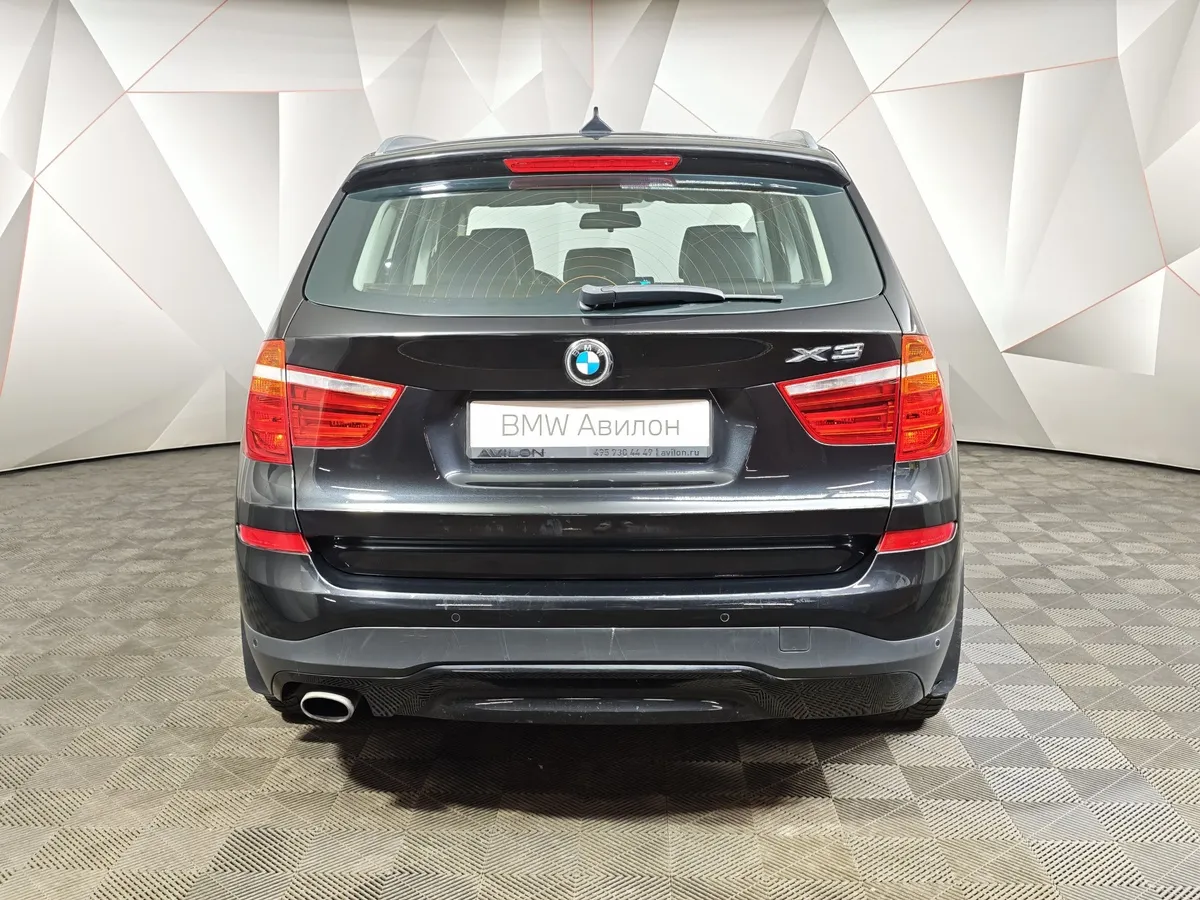 BMW X3 xDrive20i AT (184 л.с.) Черный в АВИЛОН. Слайд №4