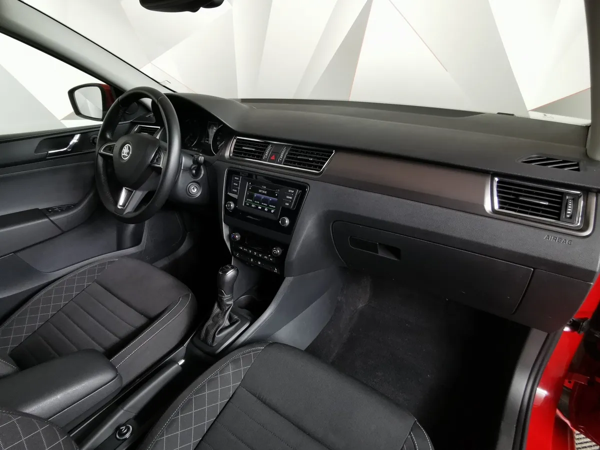 Skoda Rapid 1.4 TSI DSG (125 л.с.) Active Красный в АВИЛОН. Слайд №13