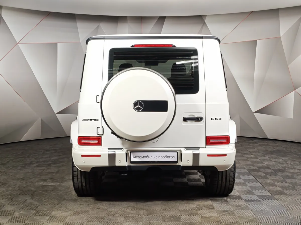 Mercedes-Benz G-Класс G 63 AMG Speedshift Plus 9G-Tronic (571 л.с.) Белый в АВИЛОН. Слайд №8