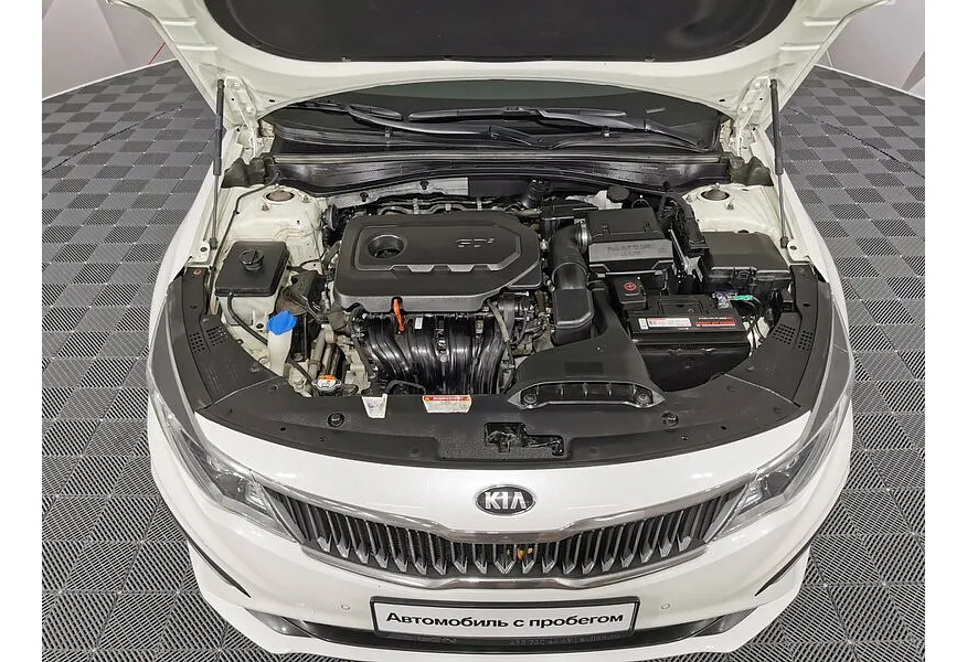 Kia Optima 2.4 GDI AT (188 л.с.) Luxe Белый в АВИЛОН. Слайд №21