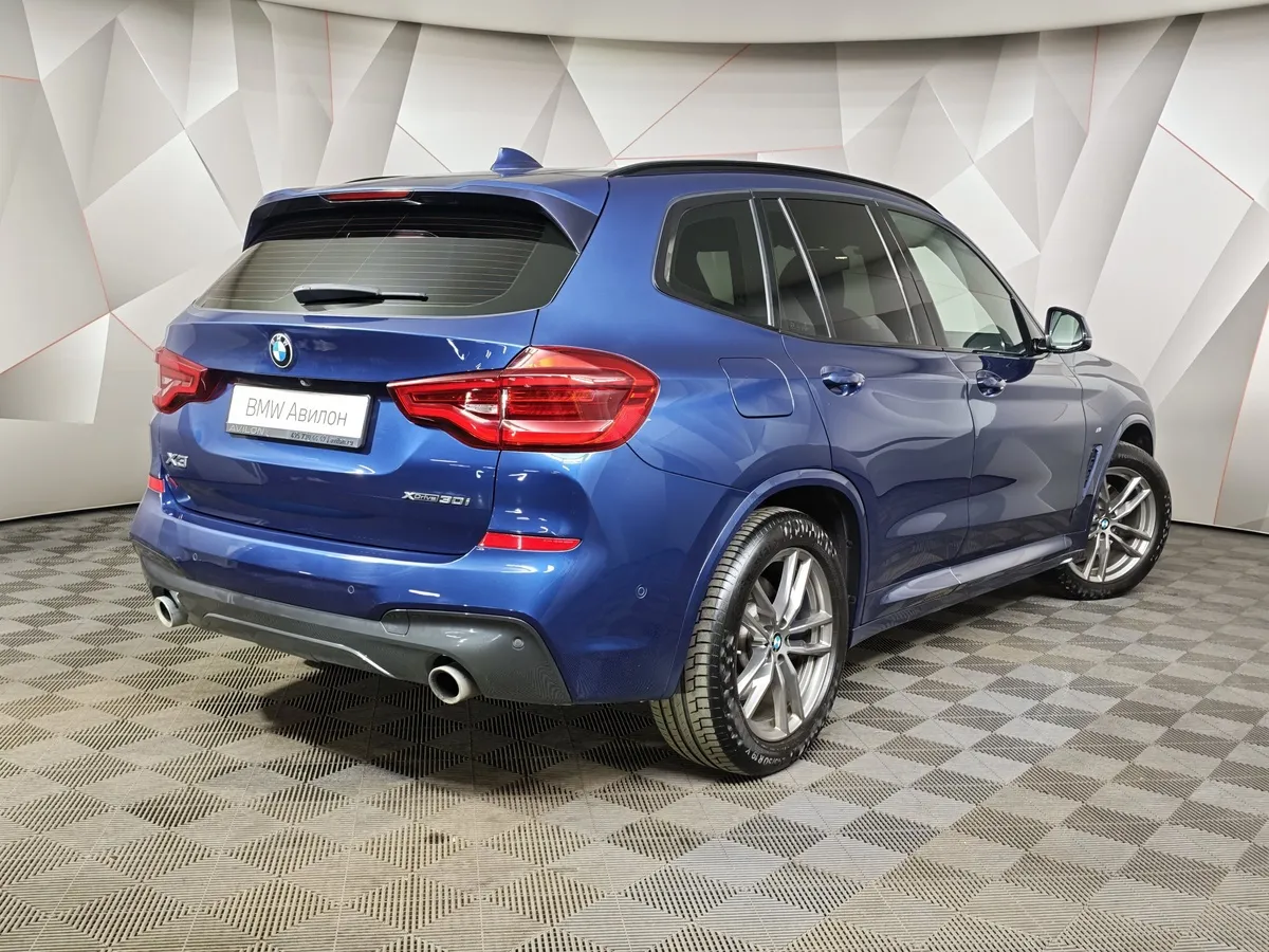 BMW X3 xDrive30i AT (249 л.с.) Base Локальная сборка Синий в АВИЛОН. Слайд №2