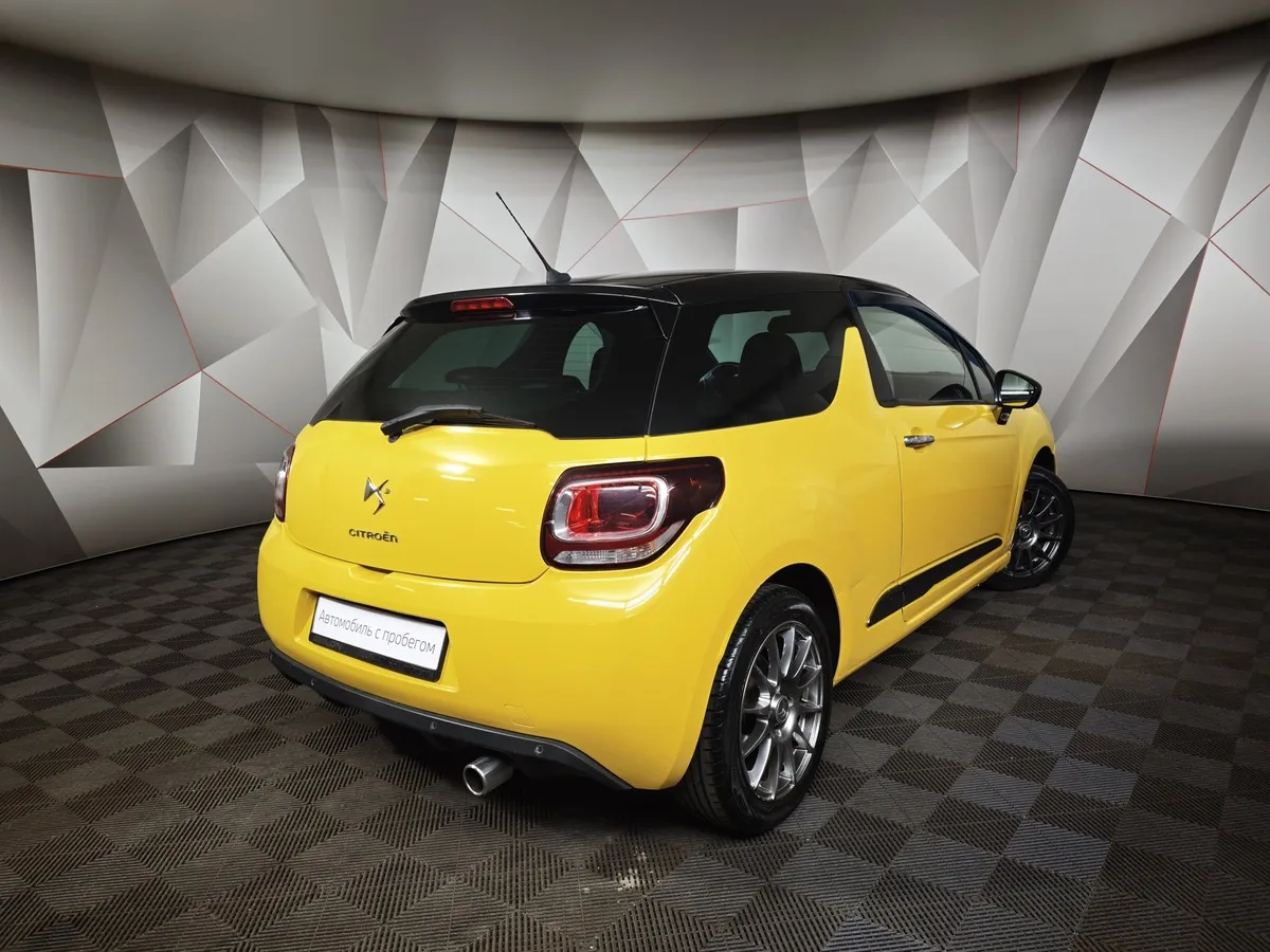 Citroen DS3 1.6 VTi AT (120 л.с.) Желтый в АВИЛОН. Слайд №2