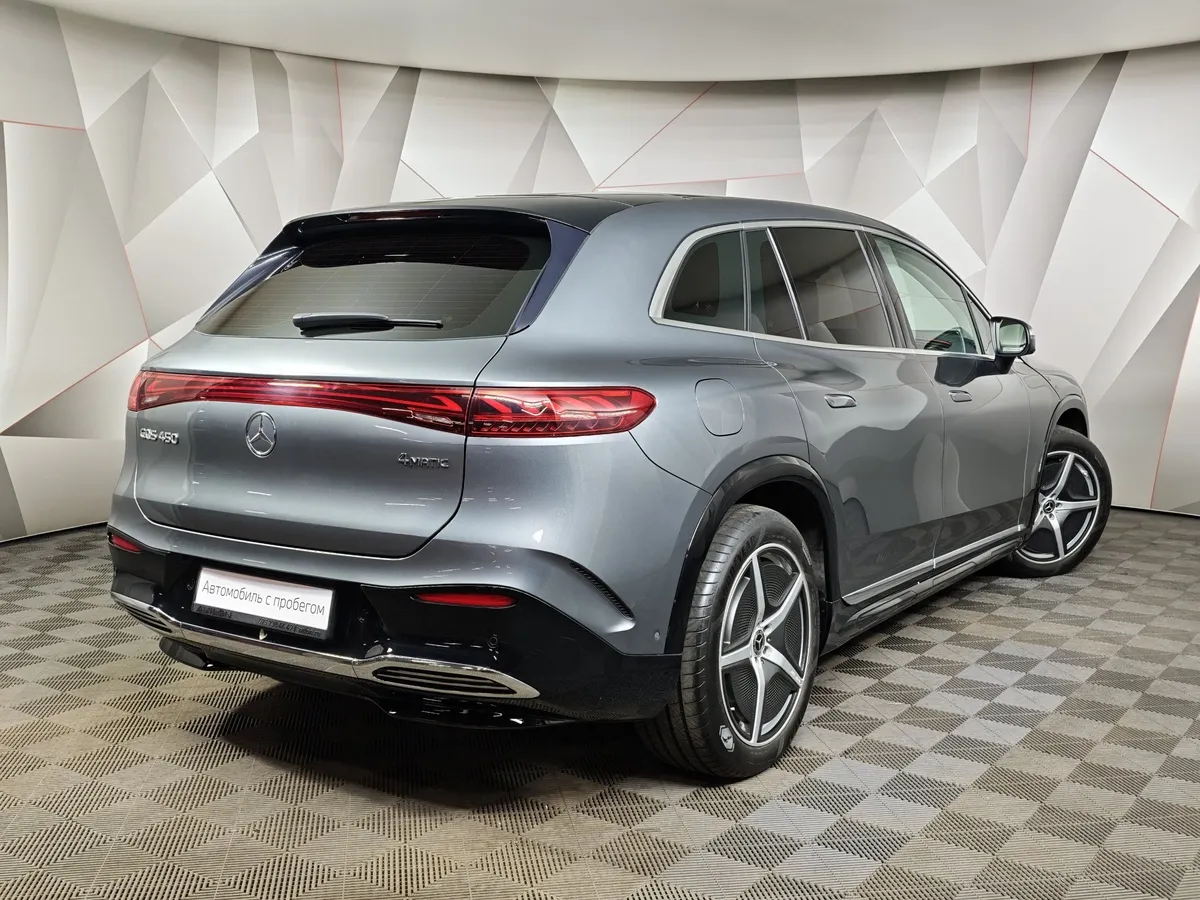 Mercedes-Benz EQS 450 4Matic (360 л.с.) Серый в АВИЛОН. Слайд №2